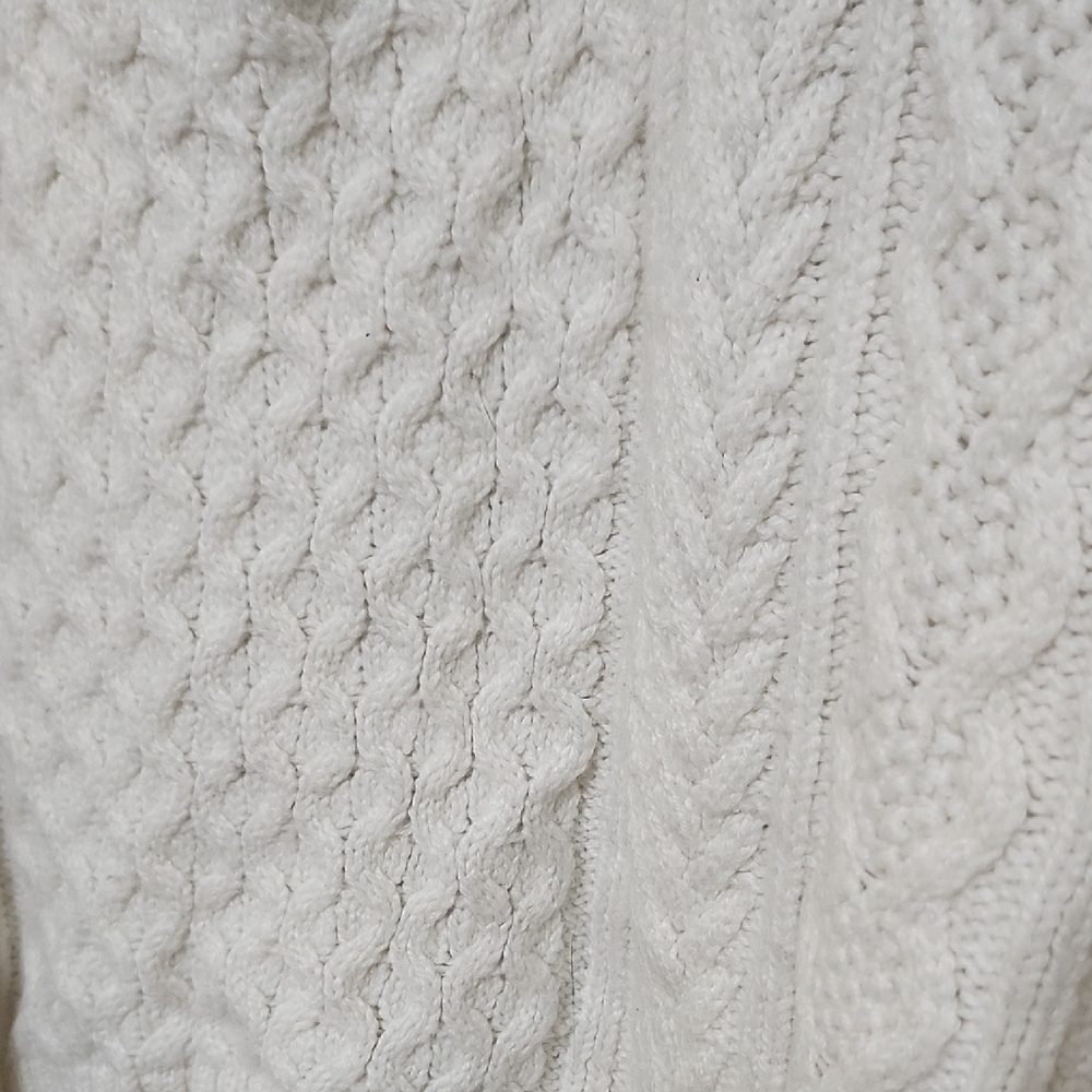 State Cream Crew Neck Sweater Soft Cozy Design - Picture 5 of 8